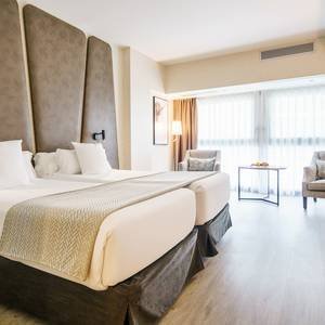 Corporate single room Hotel ILUNION Málaga